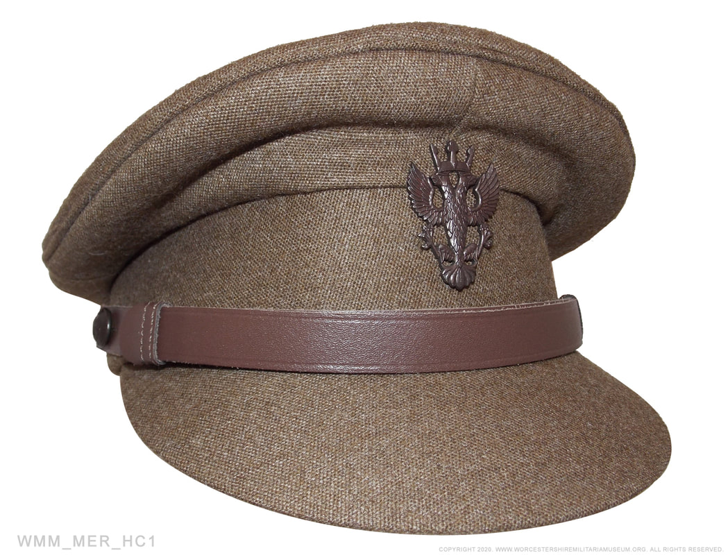 Mercian Regiment officers SD peak cap.