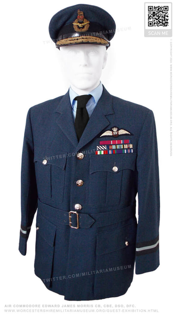 RAF WWII veteran Air Commodore's uniform
