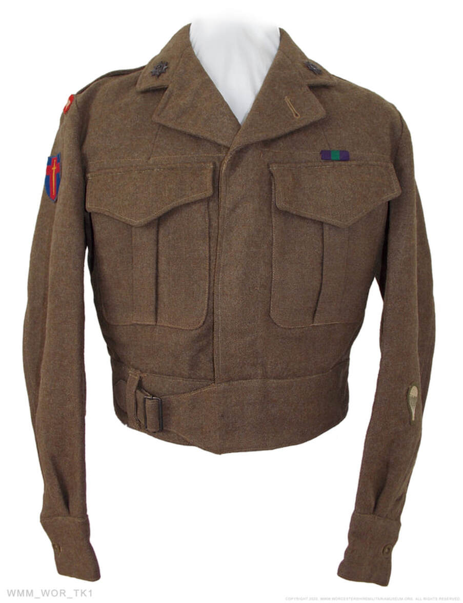 1950s Worcestershire Regiment Officer's Battledress jacket
