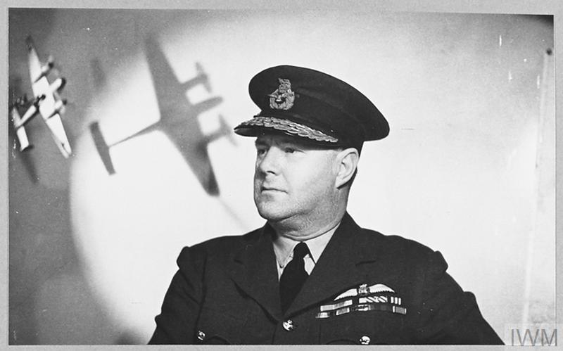 © IWM CH 7952 / AIR VICE MARSHAL H.W.L. SAUNDERS, CBE.,MC.,DFC.,MM., AIR OFFICER COMMANDING NO.11 GROUP, ROYAL AIR FORCE. IWM Non-Commercial Licence