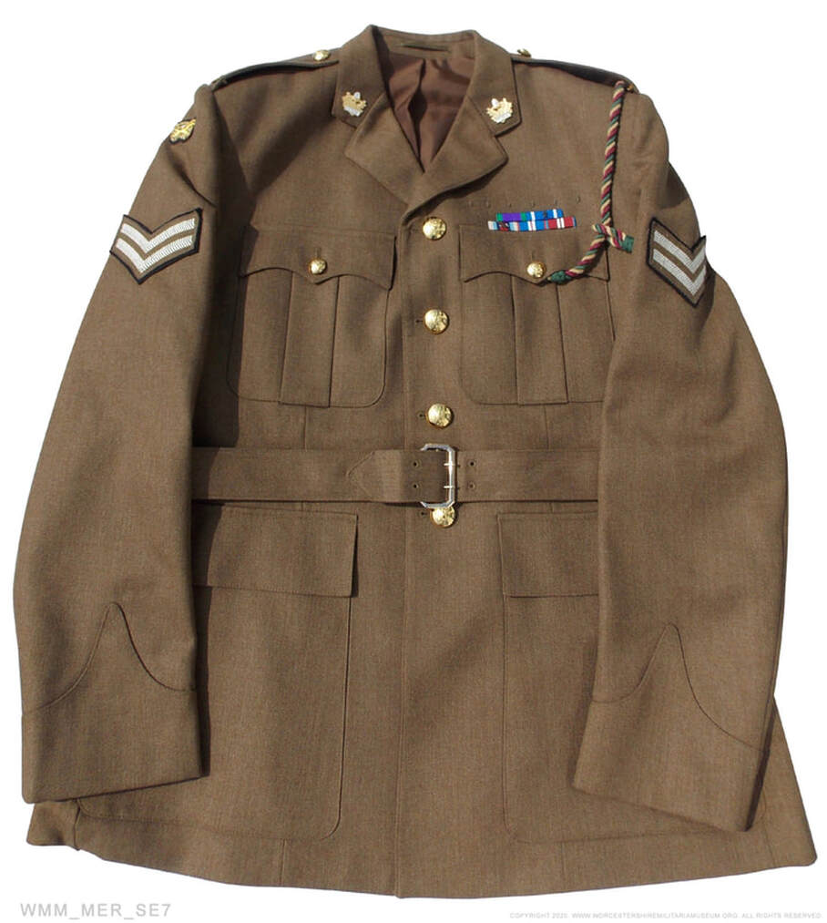 2 Mercian army jacket NCO