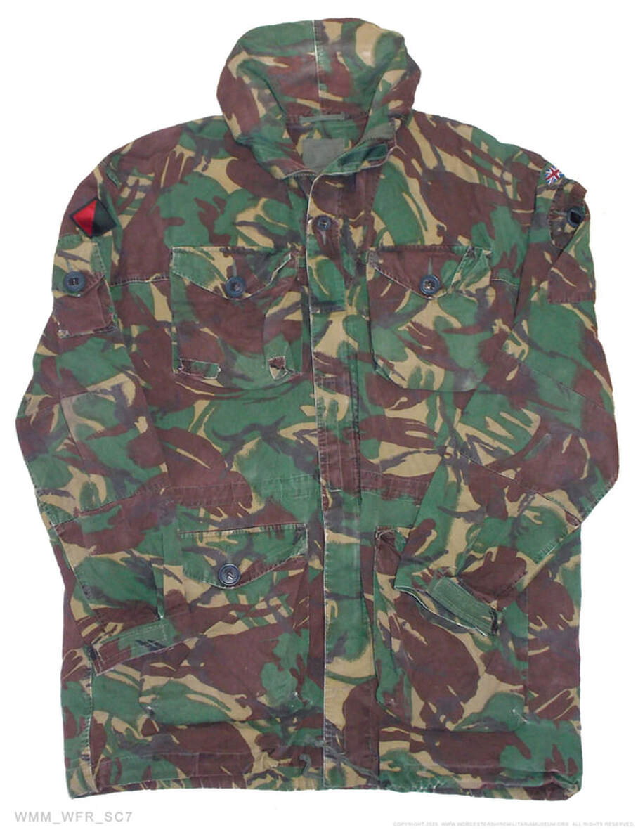 1 WFR SP Combat Artic Smock. Worceters and Foresters