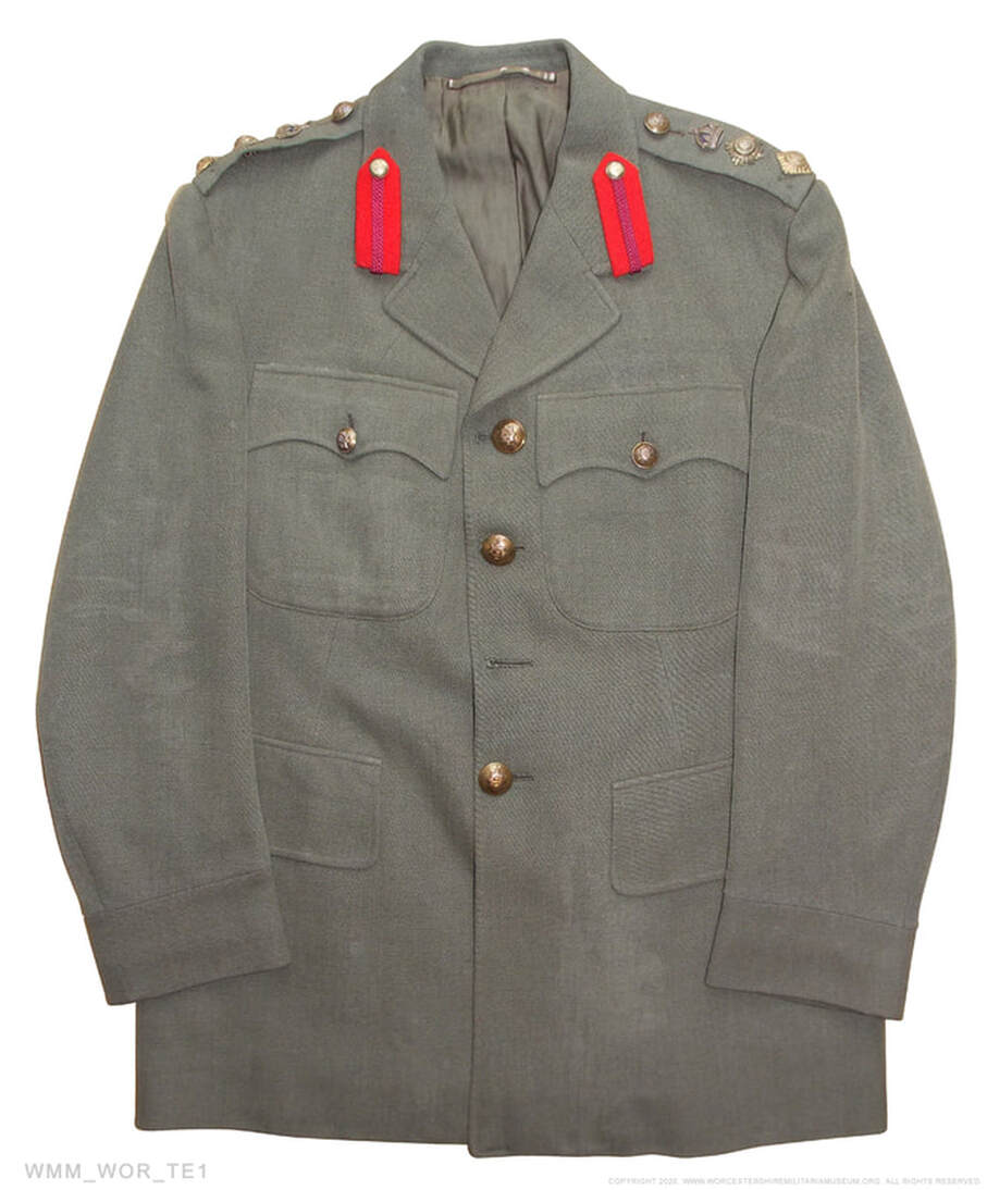 Worcestershire Regiment Colonel's economy tunic.