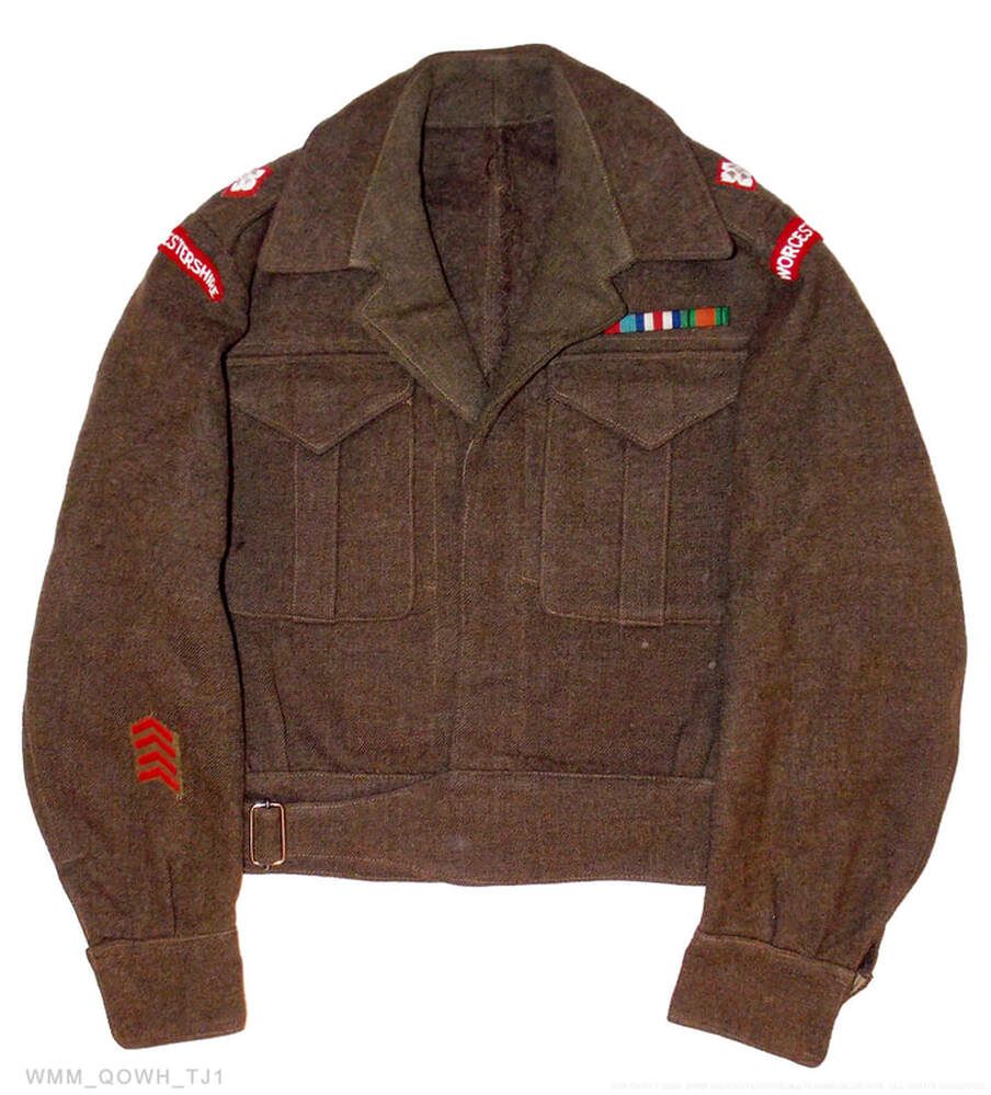 Worcester regiment battledress uniform