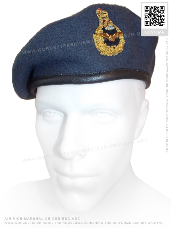 Air Vice Marshal's Air rank beret. 1990s