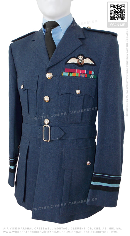 RAF WWII veteran Air Vice Marshall's uniform