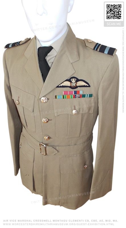 RAF WWII veteran Air Vice Marshall's uniform