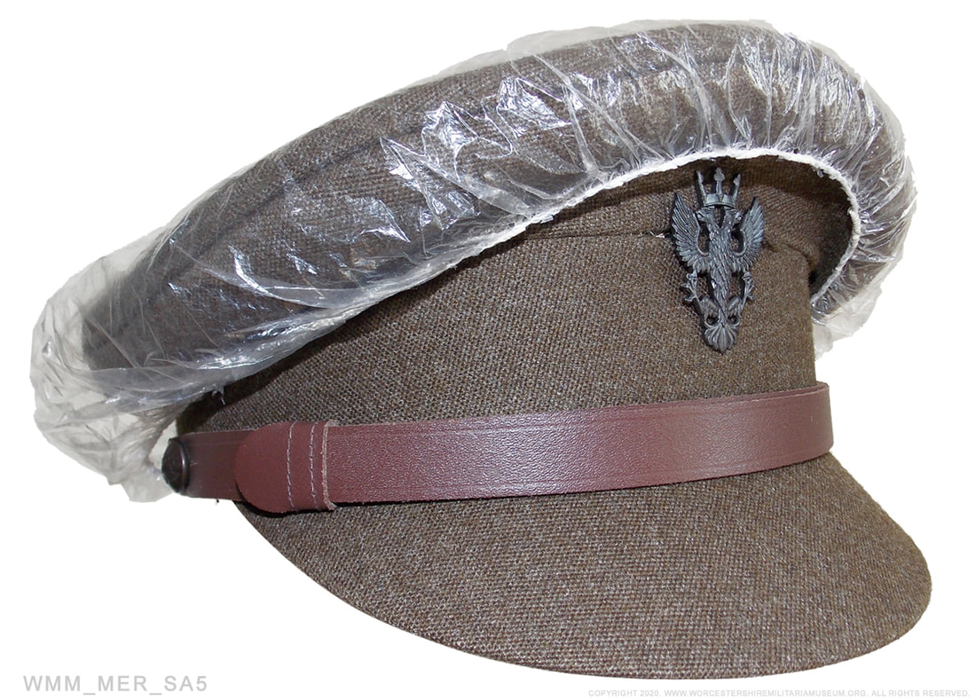 Mercian Officer's visor cap.