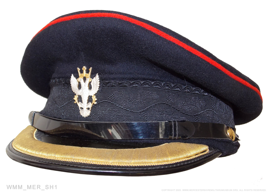 Mercian Regiment Officer's visor cap