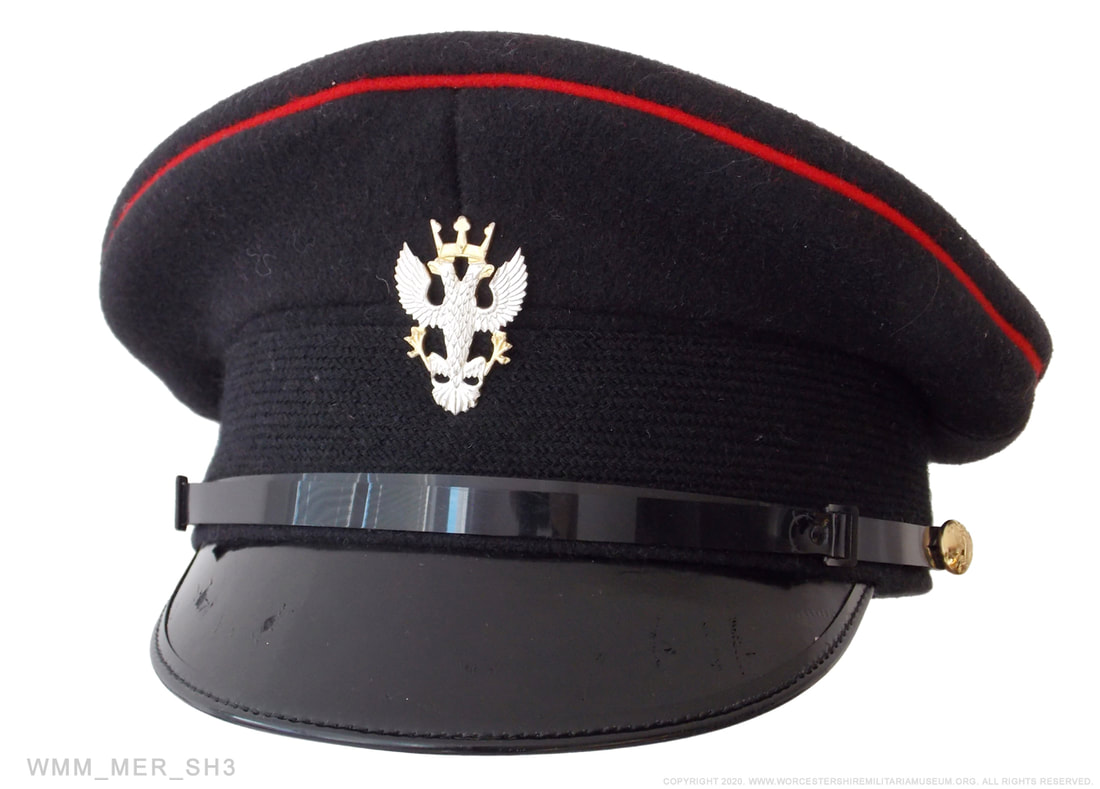 Mercian Regiment ACF Officer visor