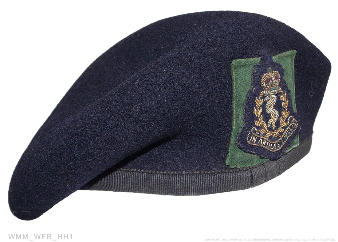 Worceters and Foresters Regimental Medical Officer's beret.