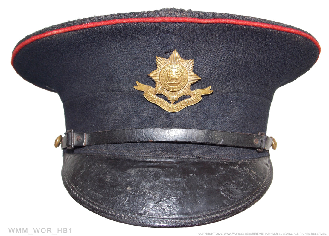 WW1 Worcestershire Regiment Dress cap.