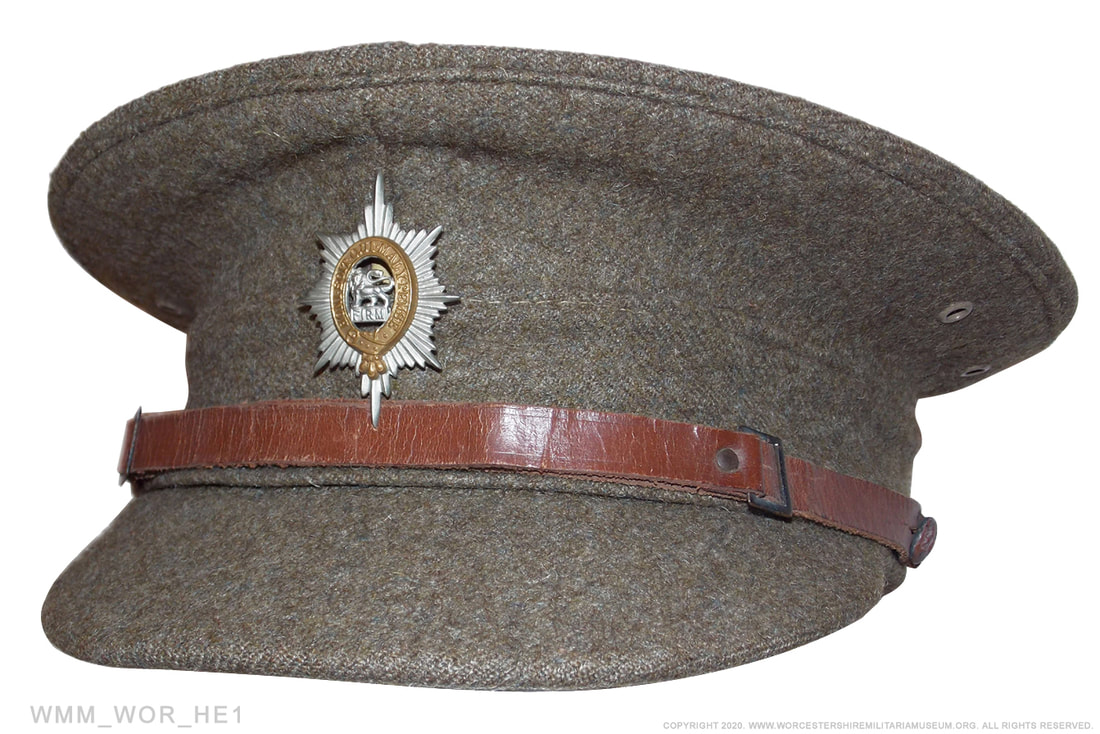 Other Ranks Service cap. Worc Reg.