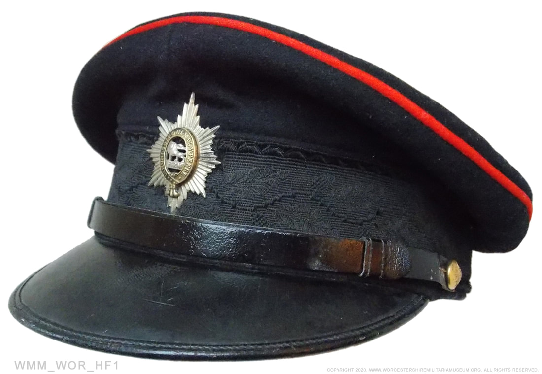 WW2 Worcestershire Regiment Forage Dress hat.