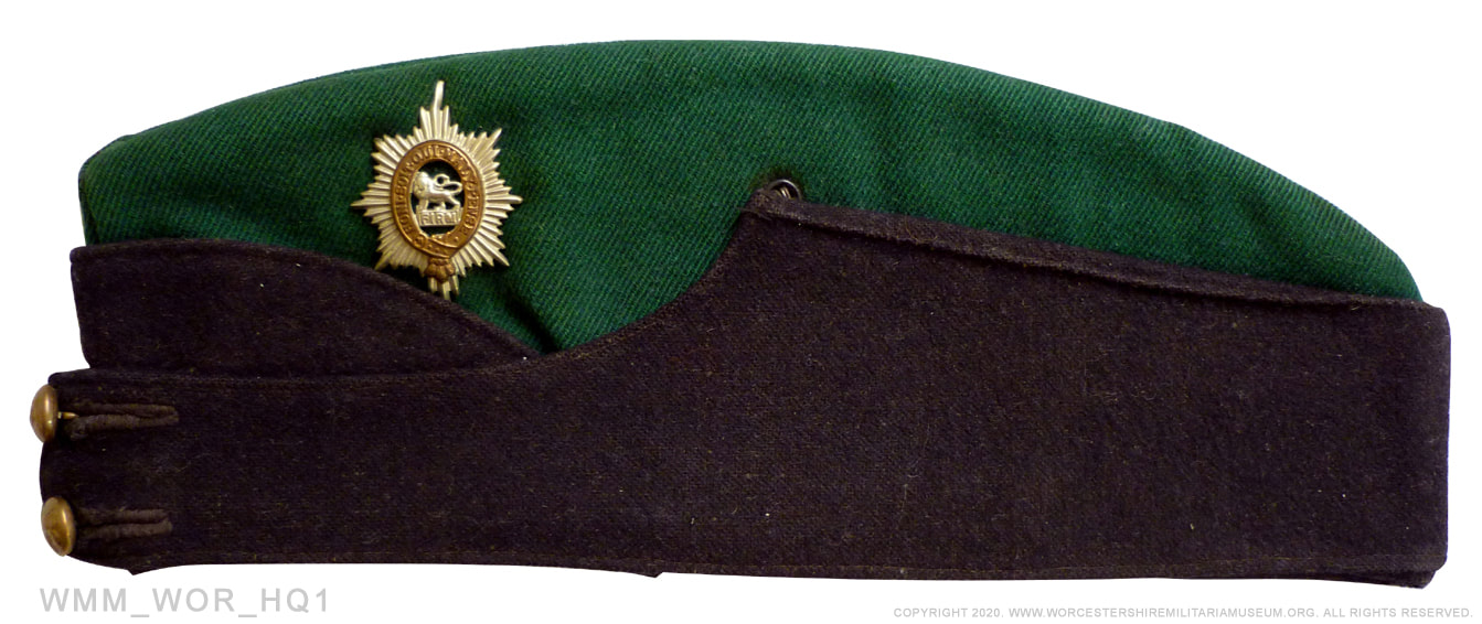 Worcs Regiment Coloured side cap