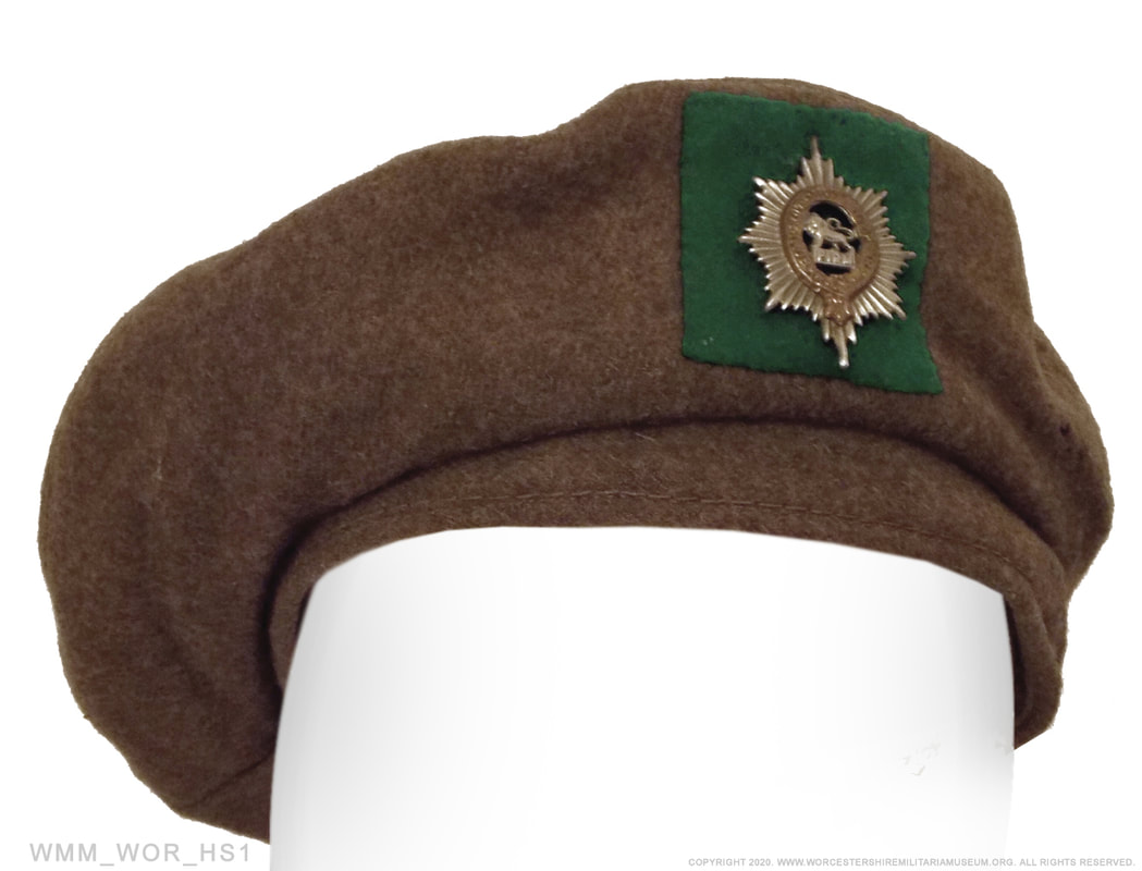 WWII British Army Worcester Regiment General Service Cap