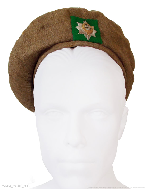 WW2 Worcestershire Regiment GS hat.