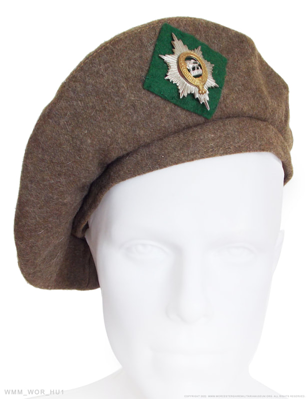 Post WWII British Army Worcester Regiment General Service Cap