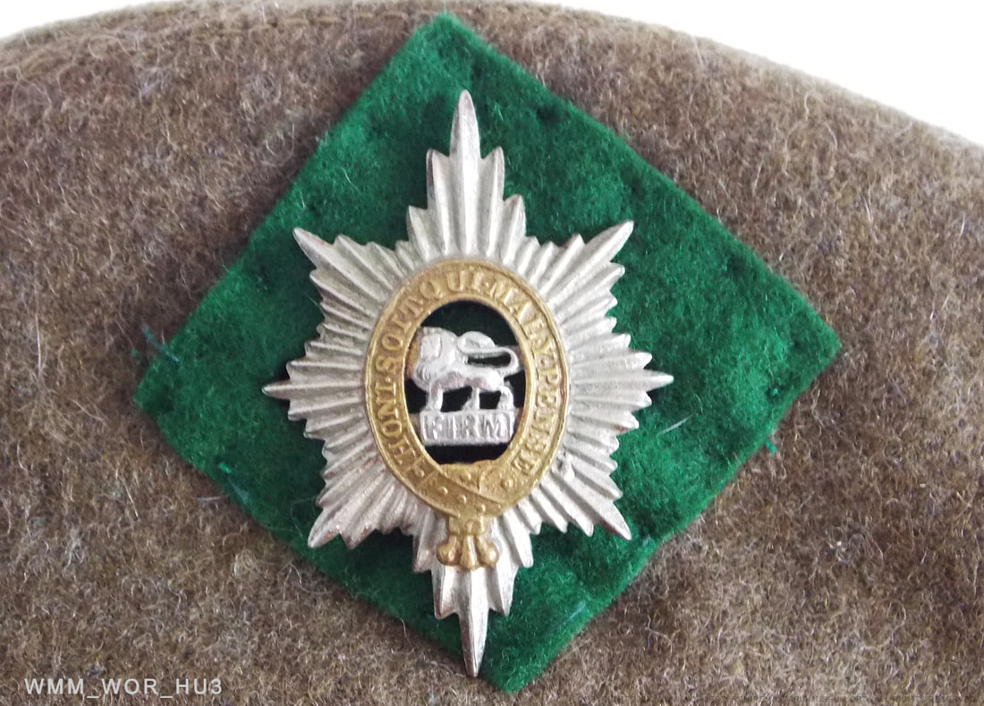 1946 pattern British Army Worcester Regiment General Service Cap