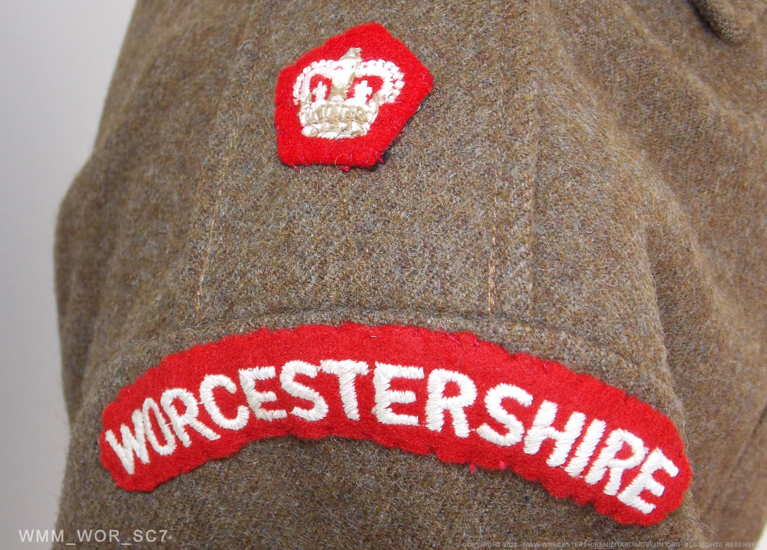 worcestershire regiment no.1 dress uniform undress ww2 1950s WWII
