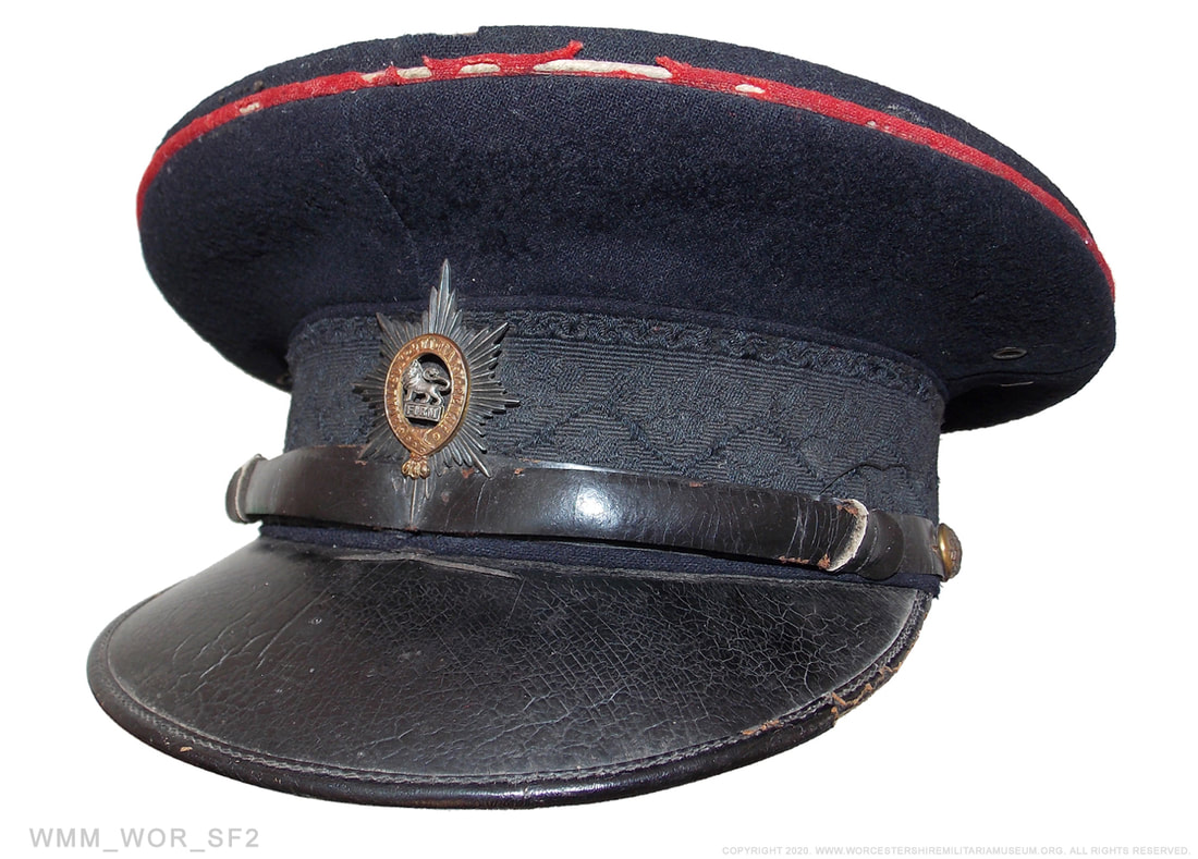 WW2 Worcestershire Regiment Forage Dress hat.