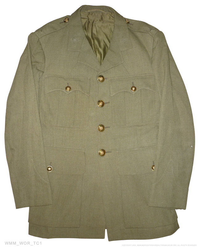 Worcester Regiment Officer's service jacket. WWII, Interwar, 1930s.  Second Lieutenant.