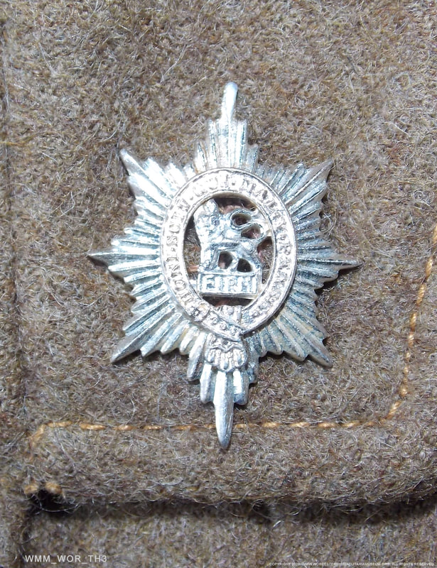 1950s Worcestershire Regiment Sergeant's Battle dress jacket.