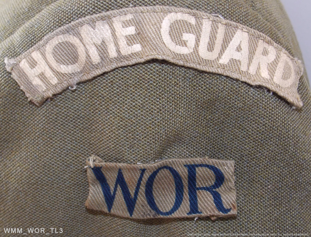 Second World War Worcestershire Regiment Home Guard's Colonel's tunic.