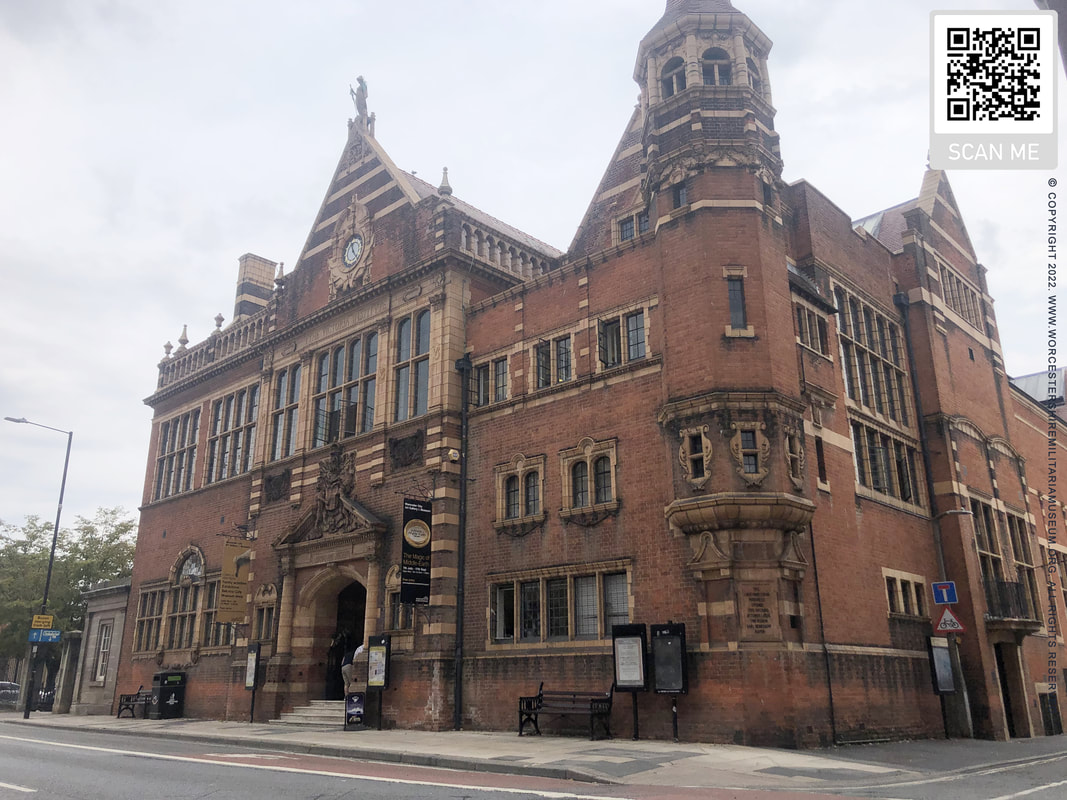 Worcester's former library and Worcester regimental museum